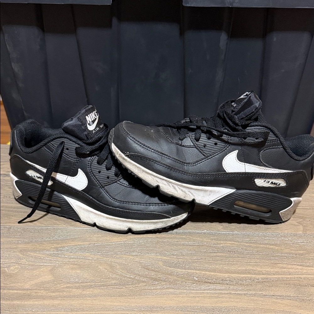 Nike Air Max Black and White Men's Sneakers